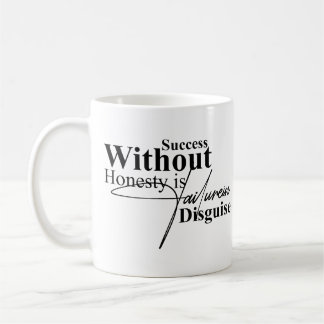 Inspirerande integritetscitat kaffemugg