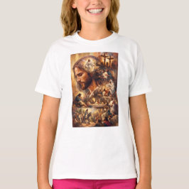 Inspirerande Jesus Kristus Nyckelring – Helig Reli T Shirt