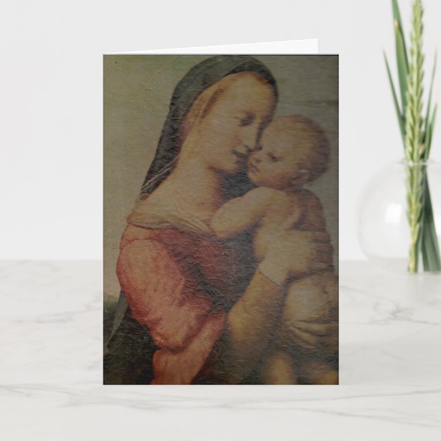 Inspirerande julkort helgkort (Framsida)