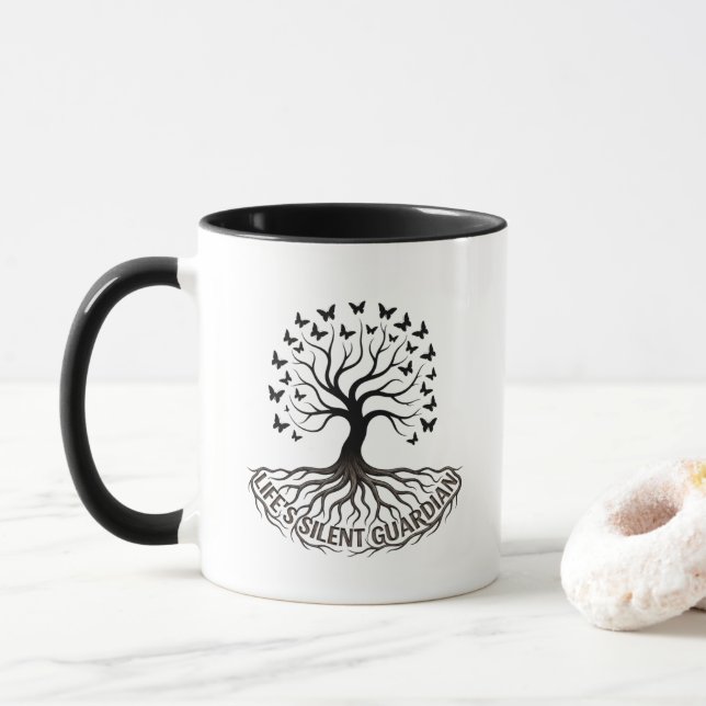 Inspirerande kaffekopp (Med munk)