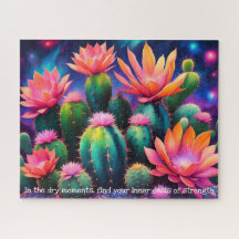 Inspirerande Kaktusblomning