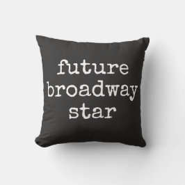 Inspirerande Kul Blivande Broadway Skådespelare Sk Kudde