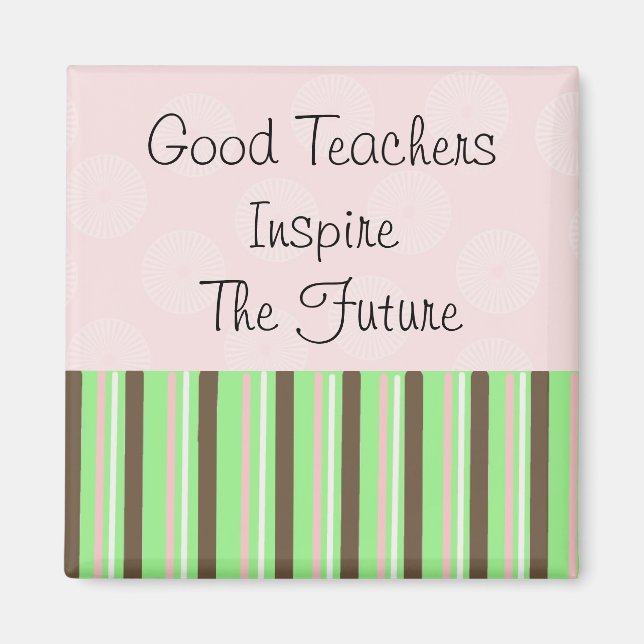 Inspirerande lärare magnet (Framsidan)