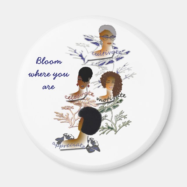 inspirerande magnet (Framsidan)