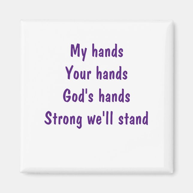 inspirerande magnet (Framsidan)