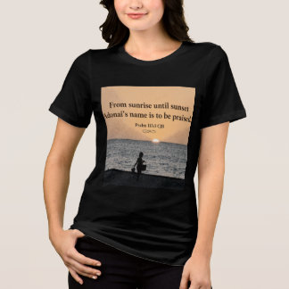 👚Inspirerande Messiansk kristen T-shirt Psalm 133