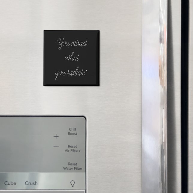 Inspirerande motiverande anpassade citatdesign magnet (In Situ (Fridge))