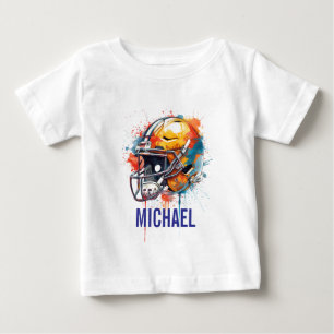 Inspirerande Motiverande Fotbollshjälmnamn T Shirt