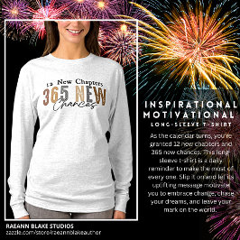 Inspirerande Motiverande Långärmad T-Shirt