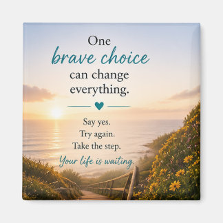 Inspirerande Motiverande Magnet