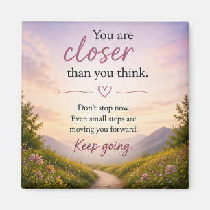 Inspirerande Motiverande Magnet