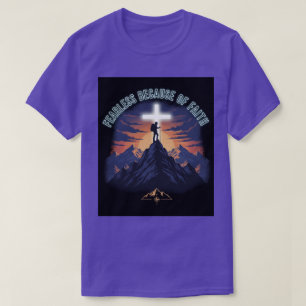 Inspirerande Mountain Design T-shirt