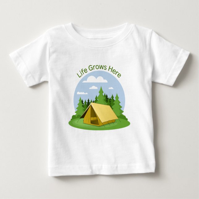 Inspirerande Natur Grafisk T-Shirt (Framsida)