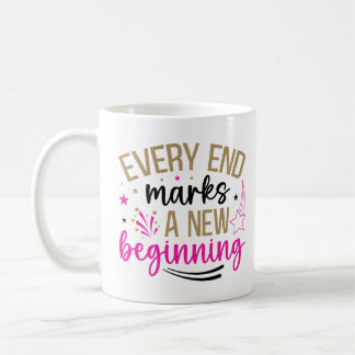 Inspirerande Nya Början Kaffemugg