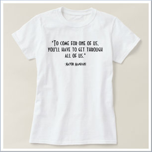 Inspirerande politiskt citat   FRAM&SIDA T Shirt
