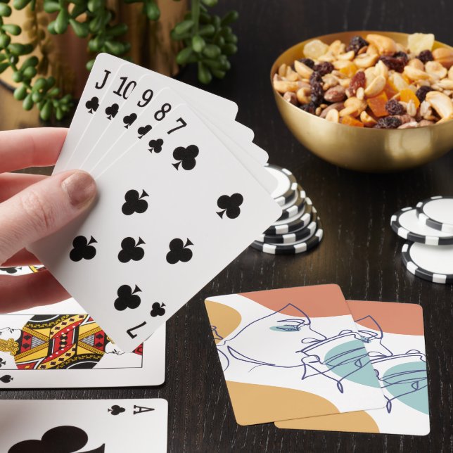 Inspirerande Positiv Citat Modern Typografi Pos Casinokort (På plats)