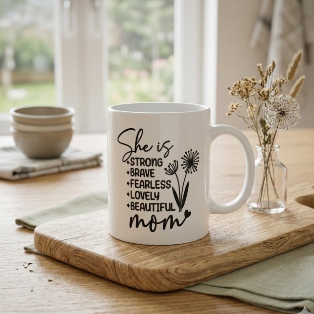 Inspirerande present till mamma jumbo mugg (Skapare uppladdad)