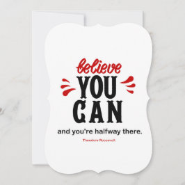 Inspirerande presidentens berömda hälsningsoffert kort