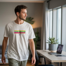 Inspirerande regnbåge Dröm Uppnå Examen T Shirt