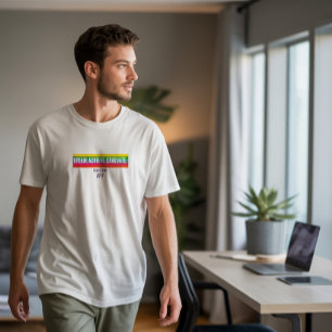 Inspirerande regnbåge Dröm Uppnå Examen T Shirt