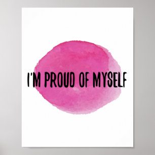 inspirerande självaccepterande offerter poster