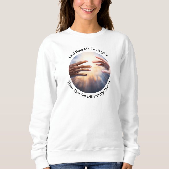 Inspirerande sweatshirt t shirt (Framsida)