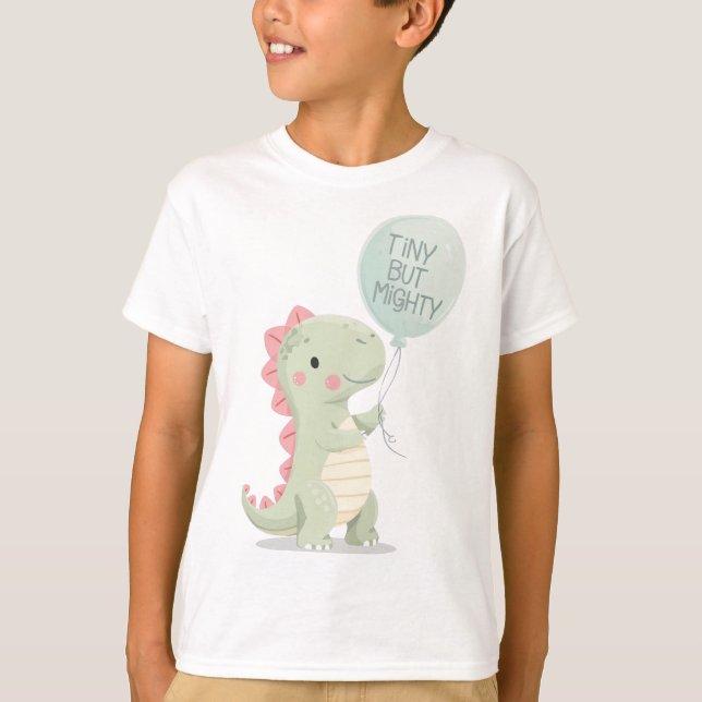 Inspirerande T-Rex för barn och bebisar T Shirt (Framsida)