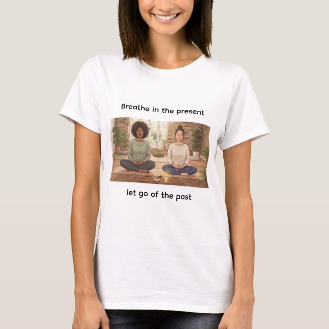 Inspirerande T-Shirt Med Citat (Framsida)