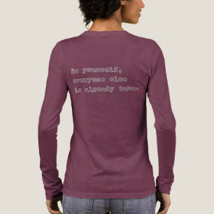 Inspirerande typografi för citat t shirt