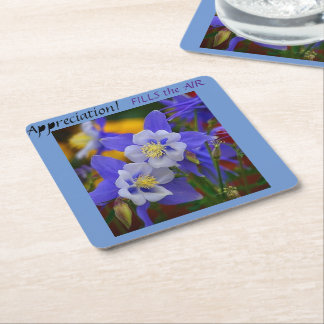 inspirerande underlägg papper kvadrat