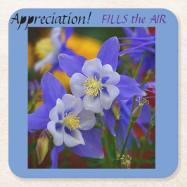 inspirerande underlägg papper kvadrat