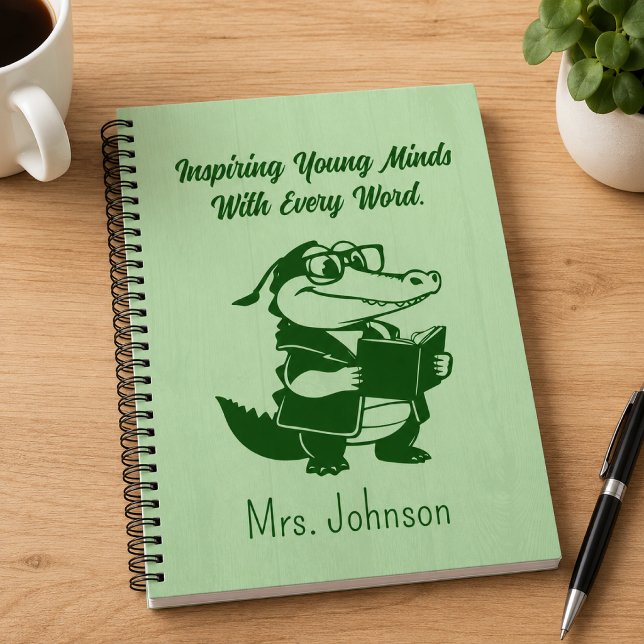 Inspirerande Unga Sinnen Engelsk Lärare Design Anteckningsbok (Skapare uppladdad)