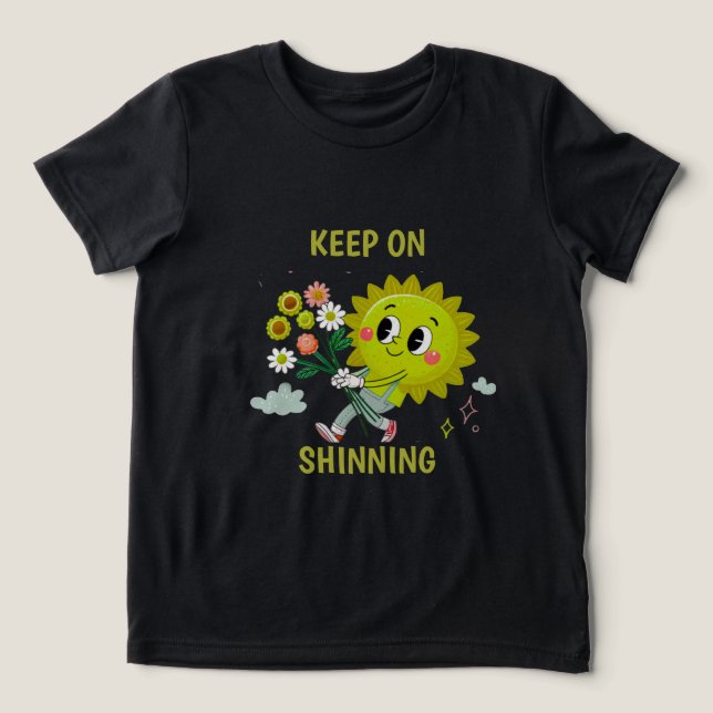 Inspirerande ungdomsbarn t-shirt (Design Framsida)
