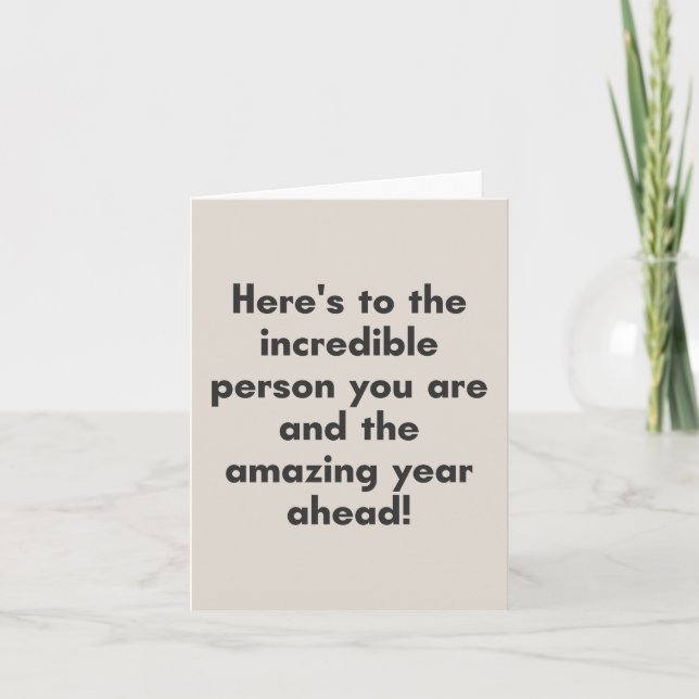 Inspirerande uppmuntrande meddelande minimalistisk (Framsida)