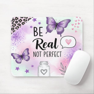 Inspirerande Var Äkta Inte Perfekt Musmatta