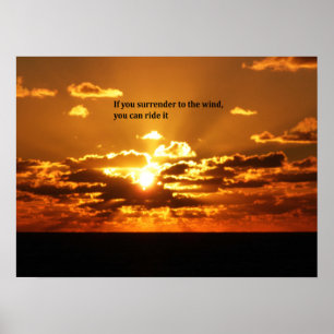 Inspireras citationstecken för indian poster