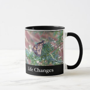 Inspireras gåvalivändringar mugg