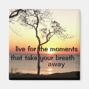 Inspireras livögonblick magnet