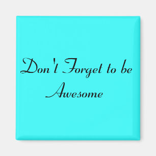 Inspireras meddelanden magnet