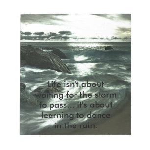 Inspireras och motivational citationstecken anteckningsblock