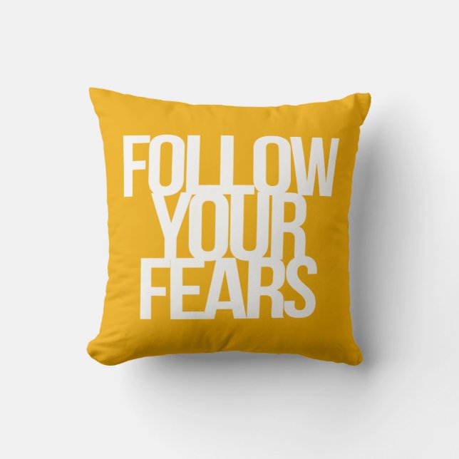 Inspireras och motivational citationstecken kudde (Framsida)