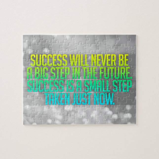 Inspireras och motivational citationstecken pussel (Horisontell)