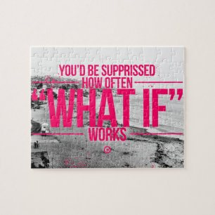 Inspireras och motivational citationstecken pussel