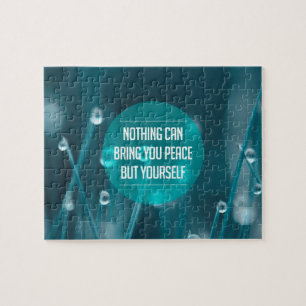 Inspireras och motivational citationstecken pussel