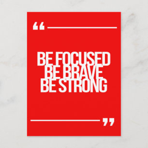 Inspireras och motivational citationstecken vykort