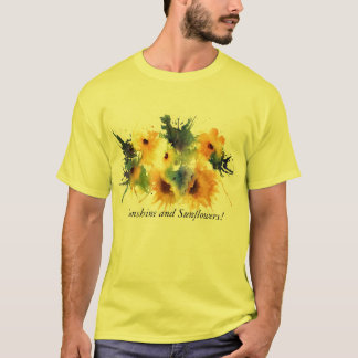 Inspirerat av solrosor, solsken och solrosor! t shirt