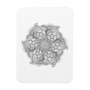 Inspirerat rundainslag magnet