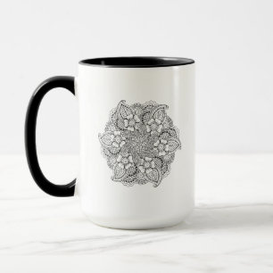 Inspirerat rundainslag mugg
