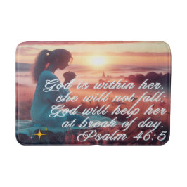 "Inspiring Faith" Bath Mat Badrumsmatta