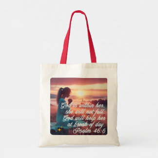 'Inspiring Faith' Budget Tote Bag Tygkasse